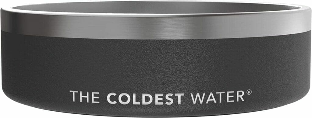 Coldest Dog Bowl - Stainless Steel Non Slip