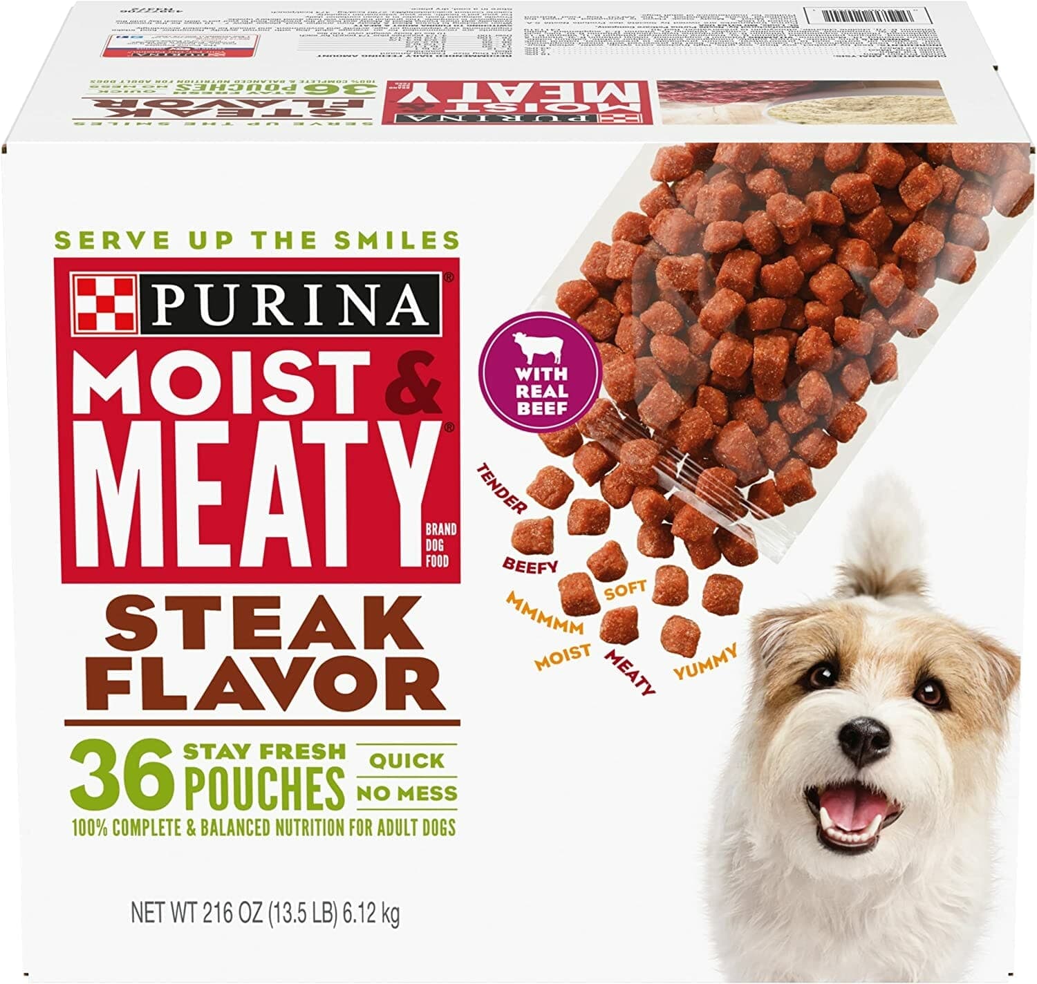 Purina Moist & Meaty Dry Dog Food