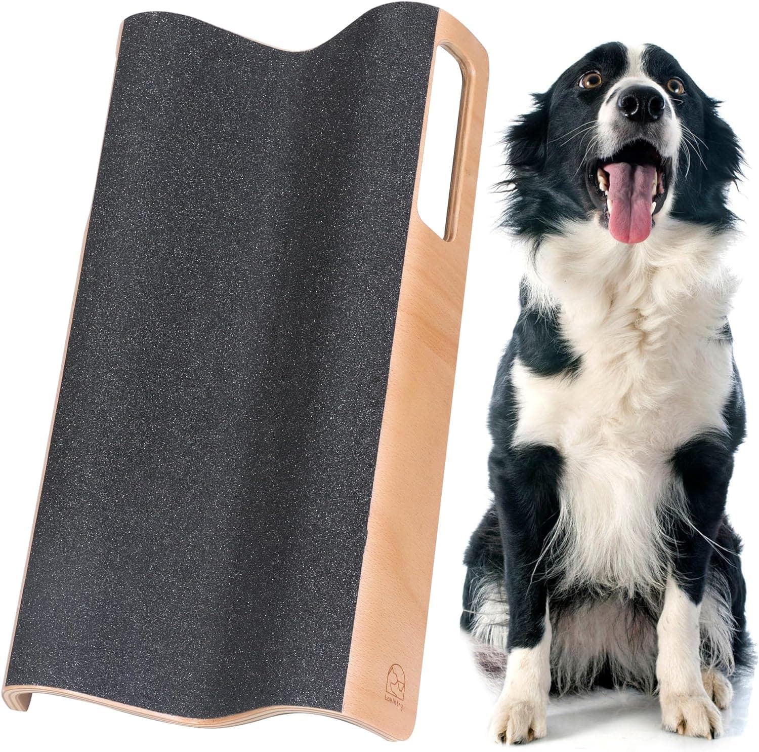 LovIntry M-Shaped Dog Scratch Pad