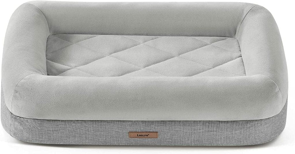 Lesure Memory Foam Dog Bed