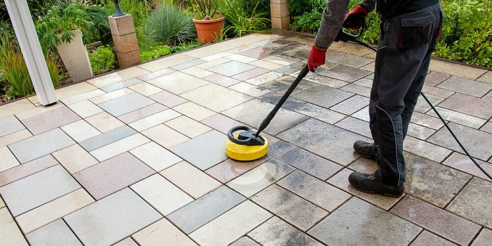 Use bleach on your porch