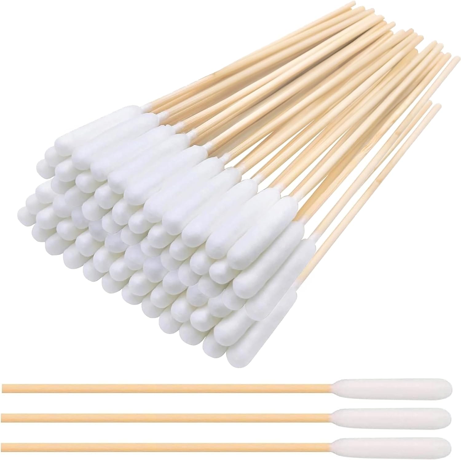 AnimoGoods 6 Inch Long Cotton Swabs