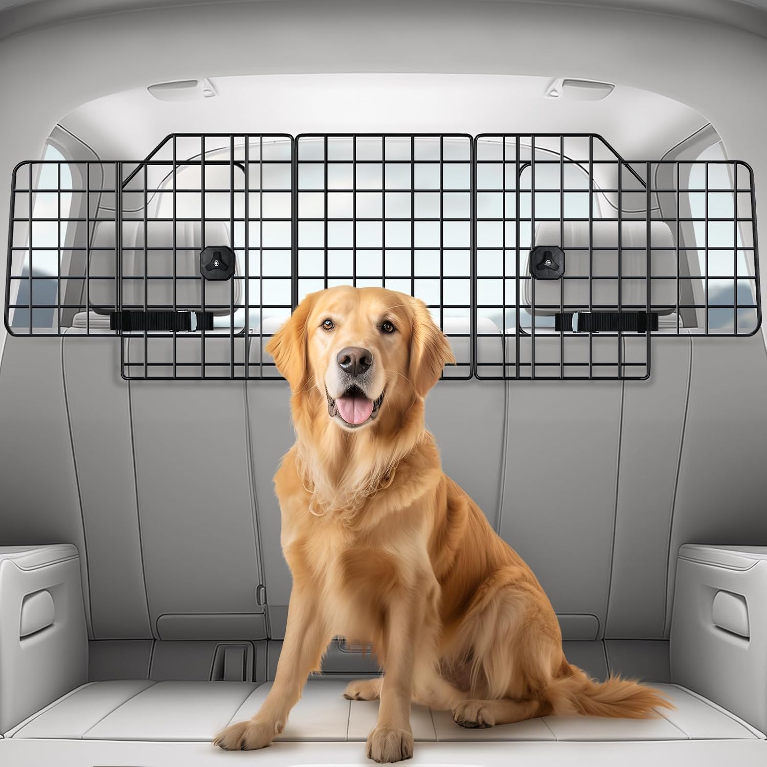 rabbitgoo Adjustable Large Pet Gate