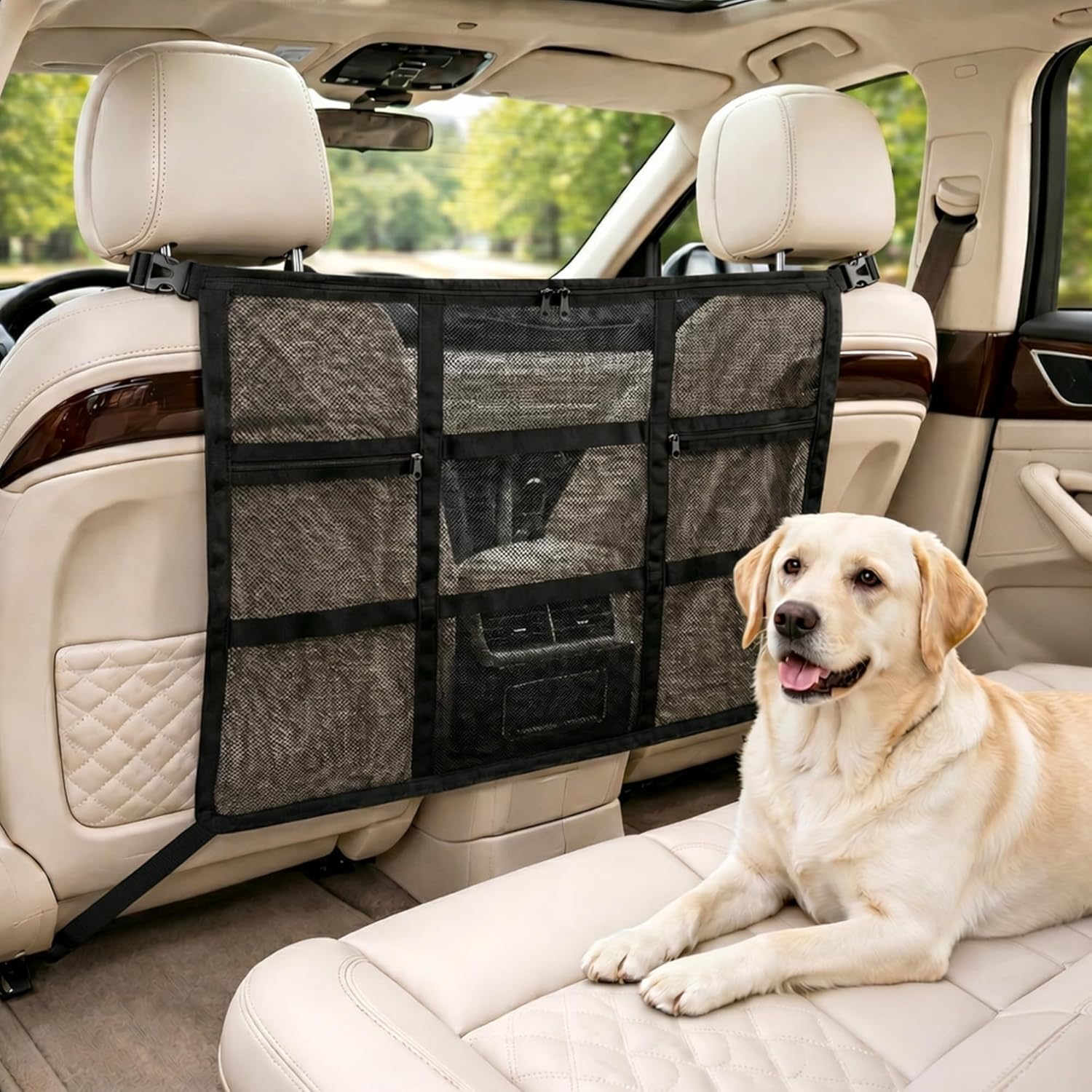 Loscarol Rear-Seat Divider Net