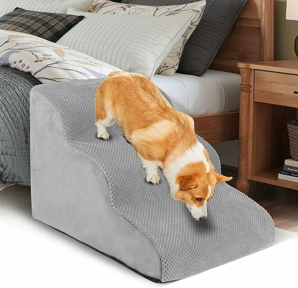 CiWiVOKi 3Tier Dog Ramp for Couch