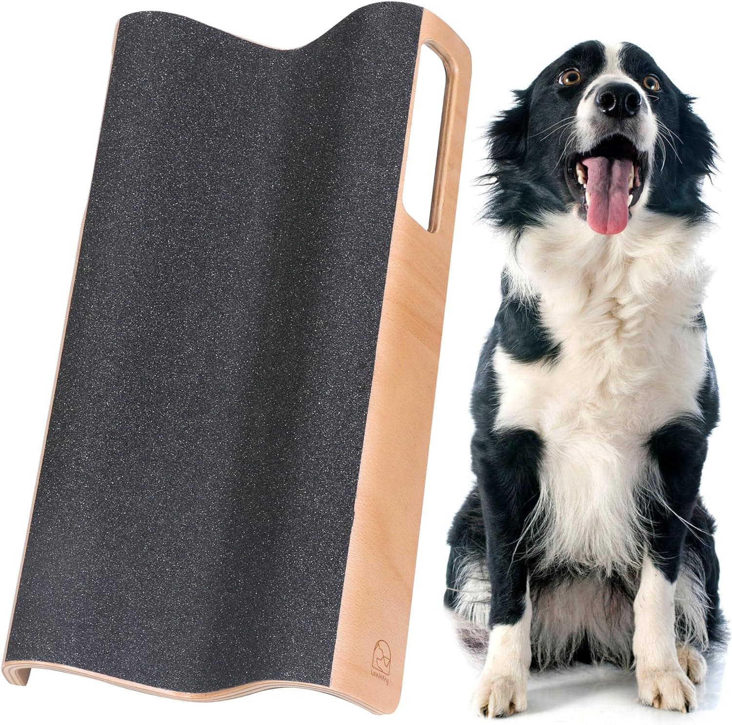 LovIntry M-Shaped Dog Scratch Pad