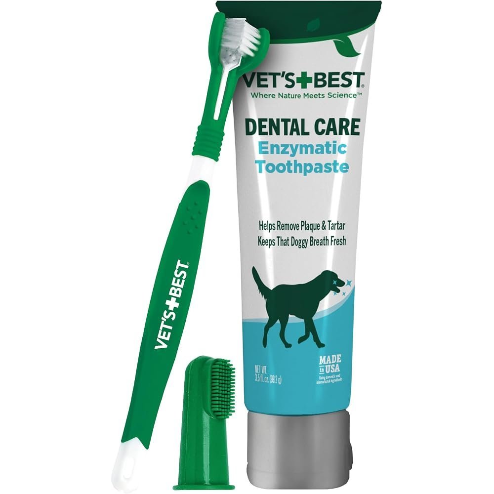 Vet's Best Toothpaste & Toothbrush Kit