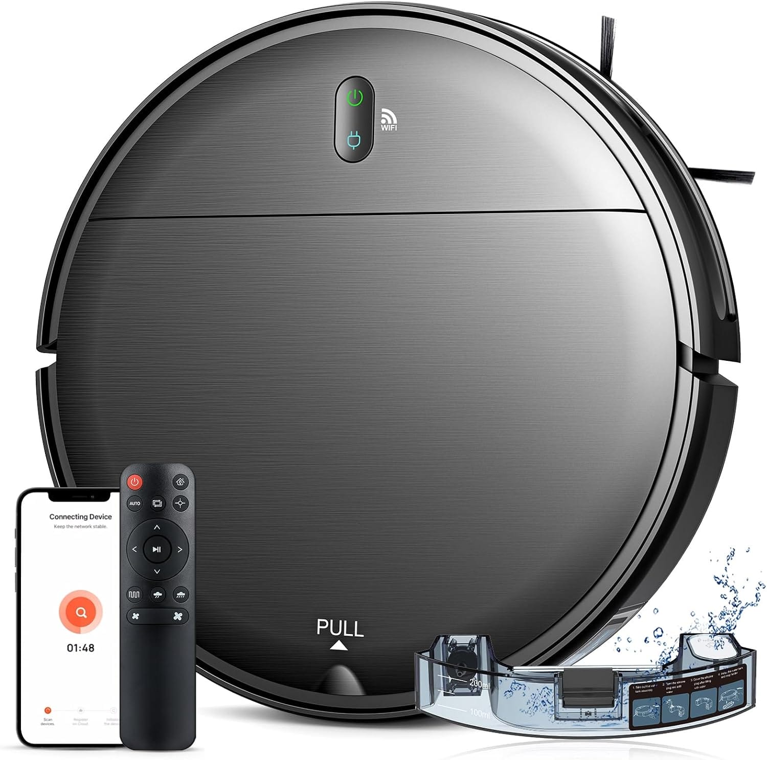 MAMNV Robot Vacuum and Mop Combo