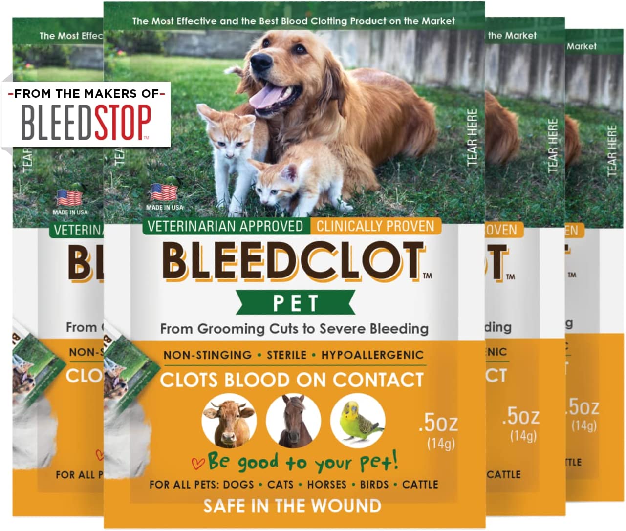 BleedClot Pet First Aid Blood Clotting