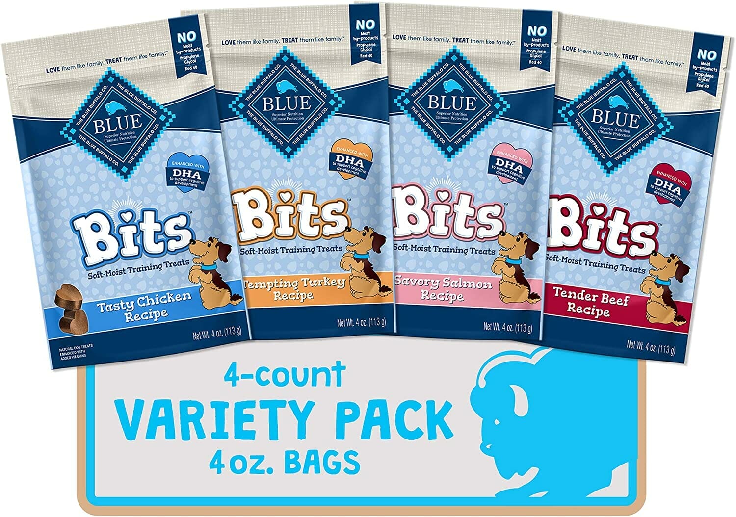 Blue Buffalo Training Dog Treats Variety Pack