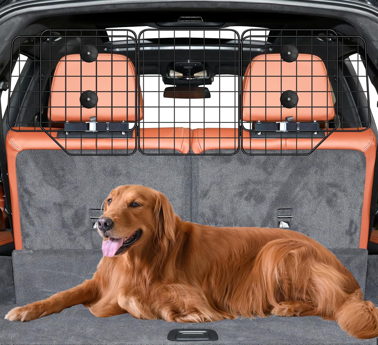 CASIMR Adjustable Dog Car Barrier