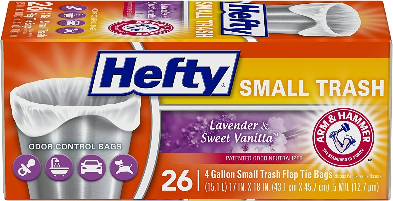 Hefty Small Garbage Bags