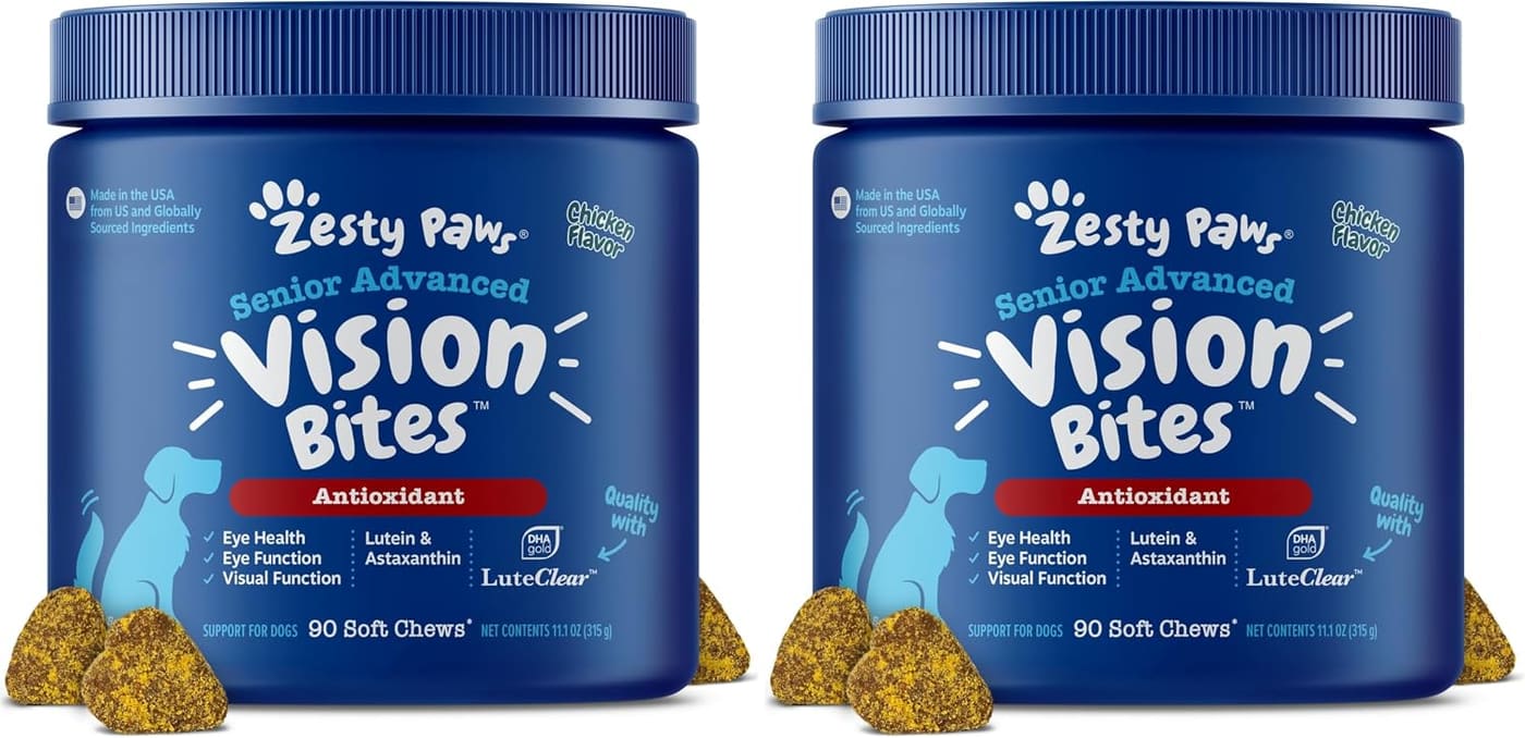 Zesty Paws Senior Advanced Vision Bites
