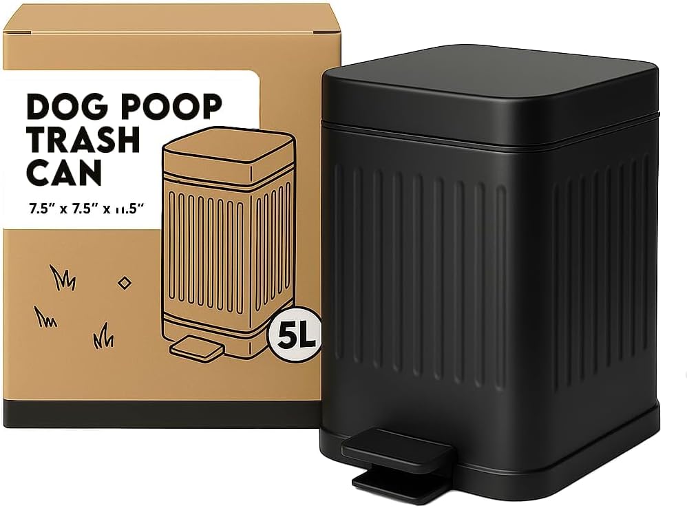 AnimoGoods Outdoor Dog Poop Trash Can